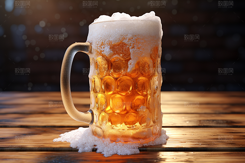 啤酒美味创意素材