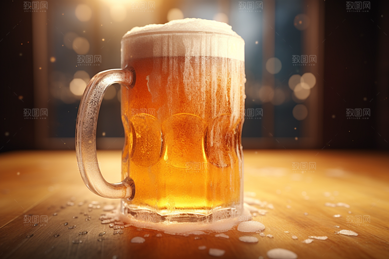 啤酒创意美味素材