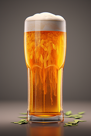 啤酒创意视觉艺术素材
