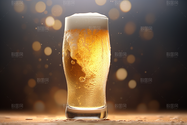啤酒酒精饮品立体素材