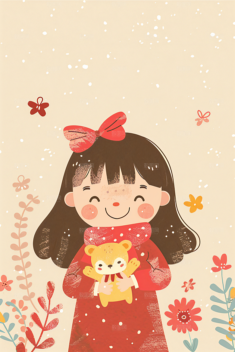 六一儿童节高清童趣插画