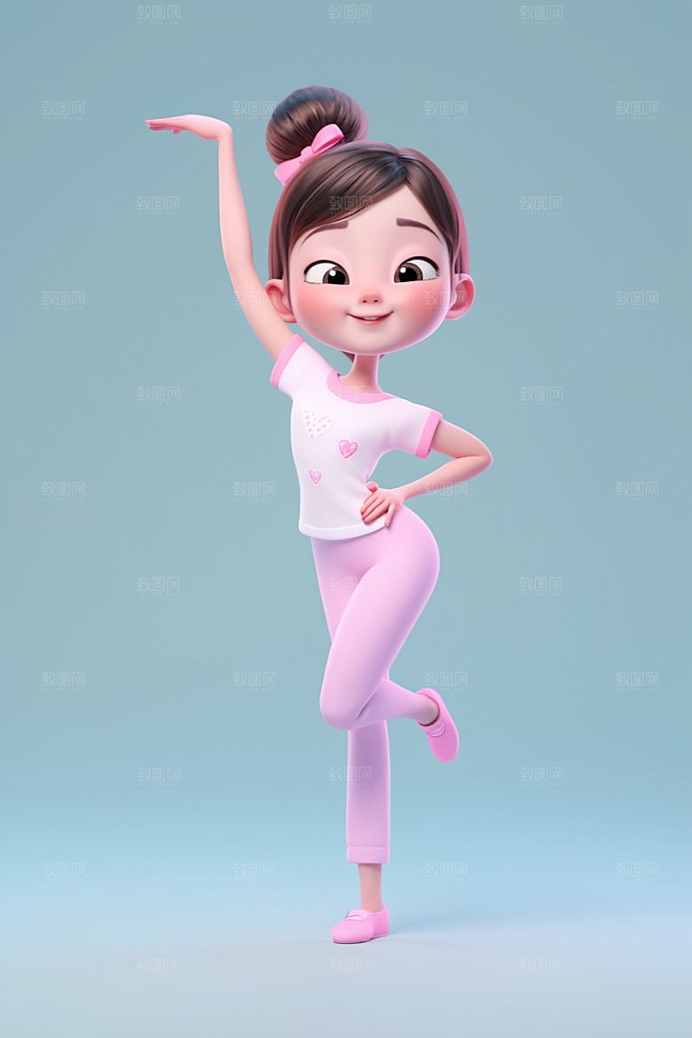 快乐儿童童趣可爱模型