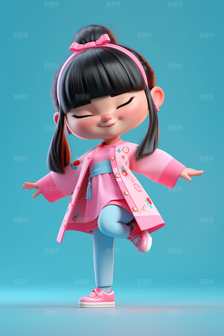 快乐儿童立体童真模型
