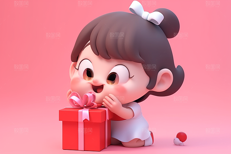 快乐儿童立体童真模型