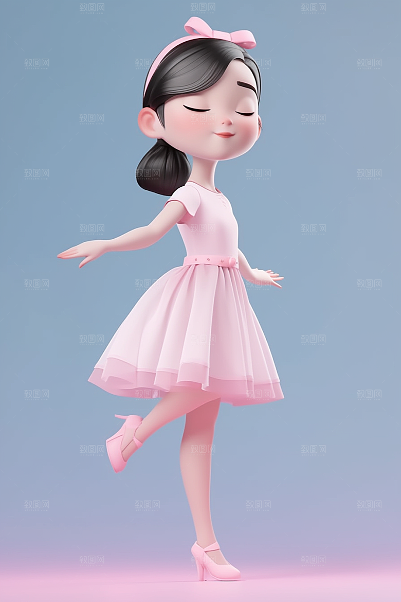 快乐儿童童真孩童模型