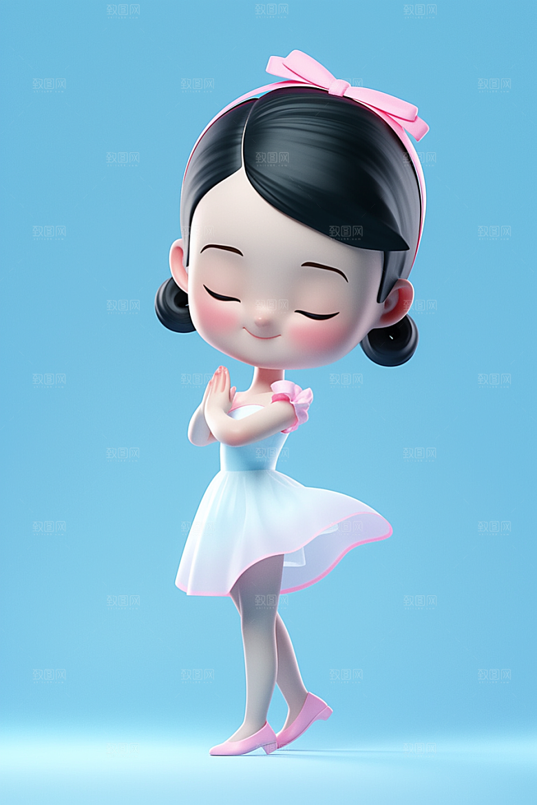 快乐儿童立体形象模型