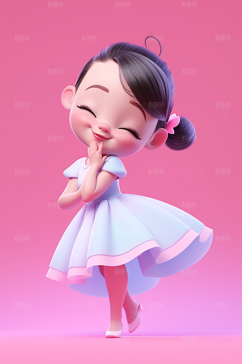 快乐儿童童趣可爱模型