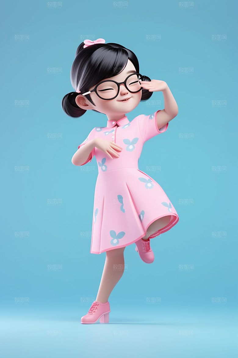 快乐儿童六一儿童节3D模型