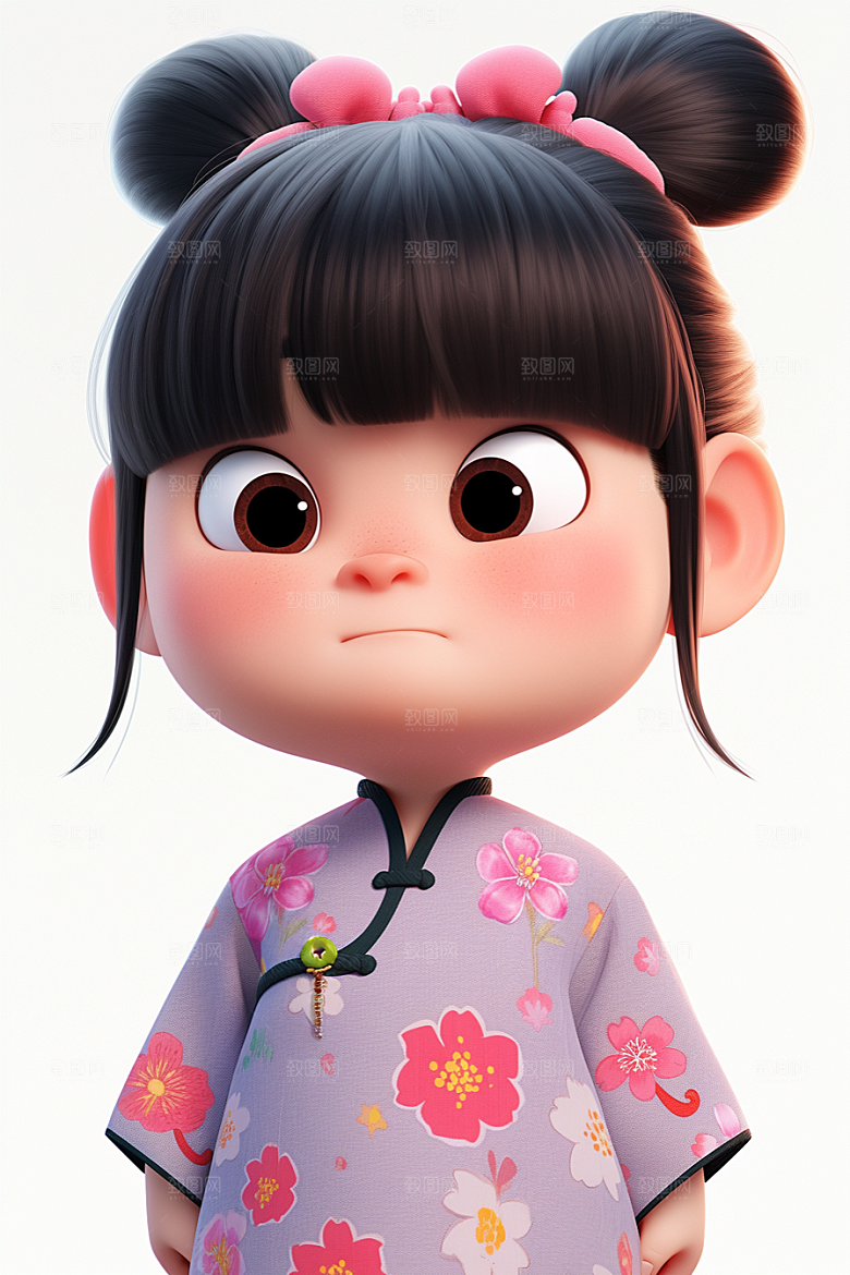 快乐儿童六一儿童节立体模型