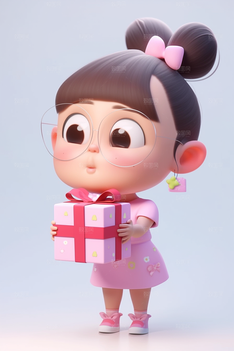 快乐儿童童真六一儿童节模型