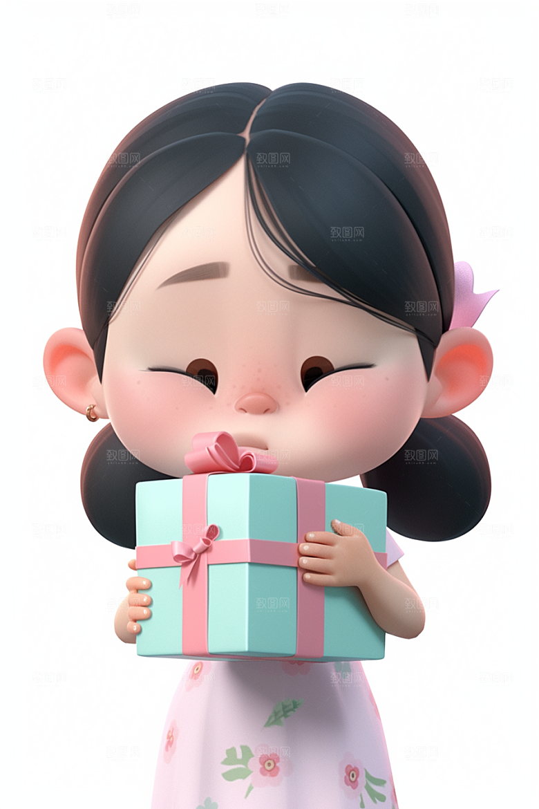 快乐儿童卡通童真模型