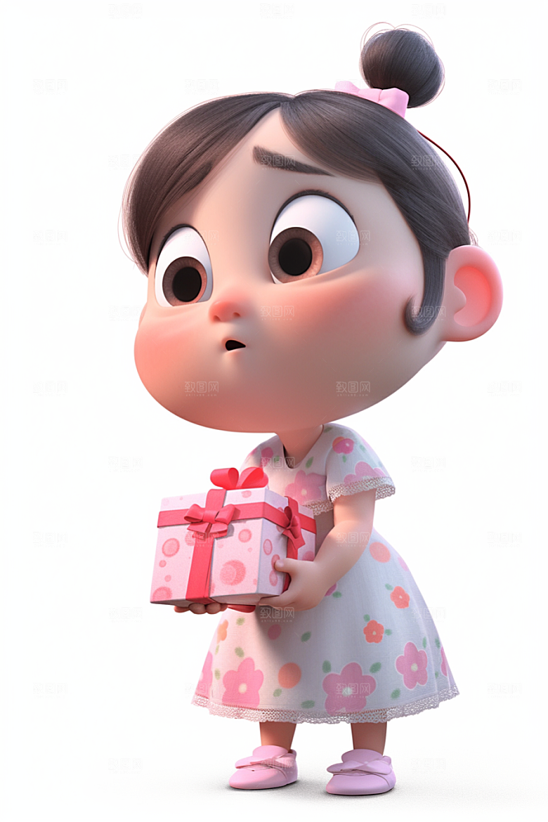 快乐儿童3D童真模型
