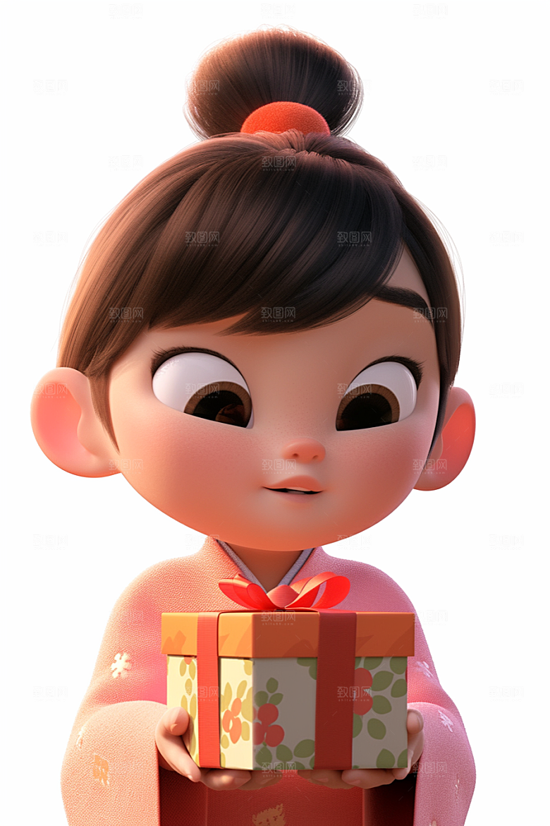 快乐儿童IP立体模型