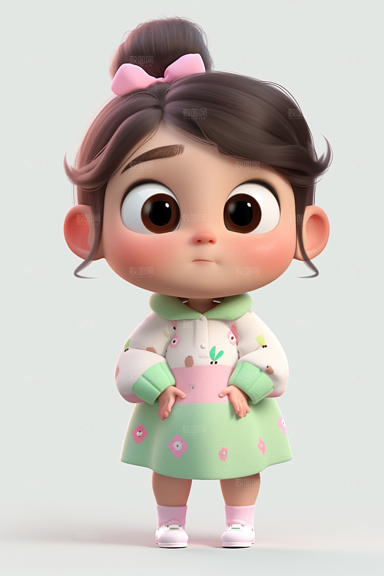 快乐儿童3D童真模型
