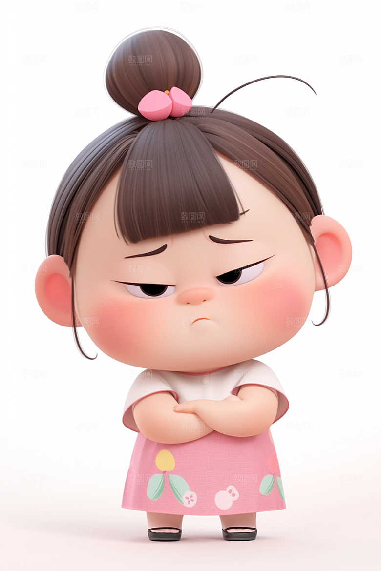 快乐儿童卡通童真模型