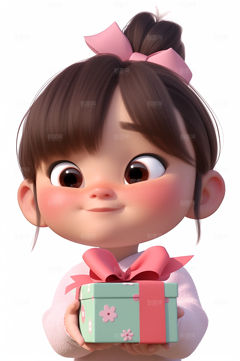 快乐儿童立体卡通模型