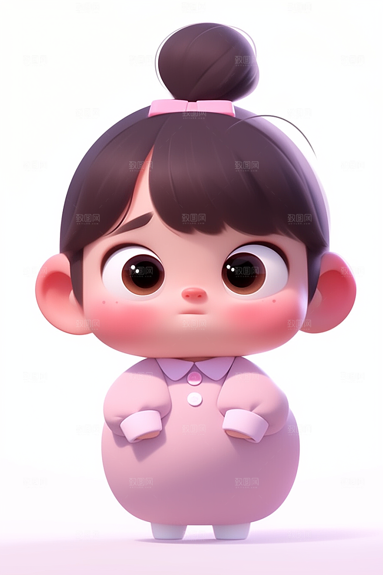 快乐儿童3D六一儿童节模型