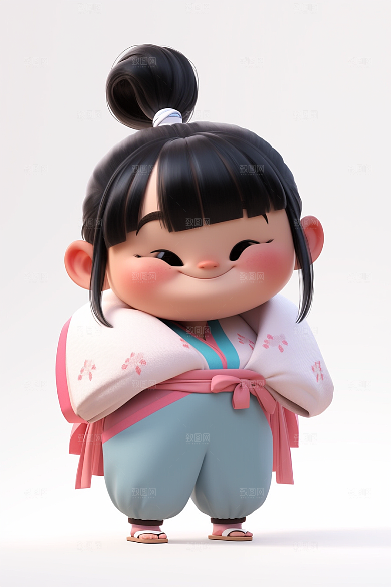 快乐儿童六一儿童节可爱模型