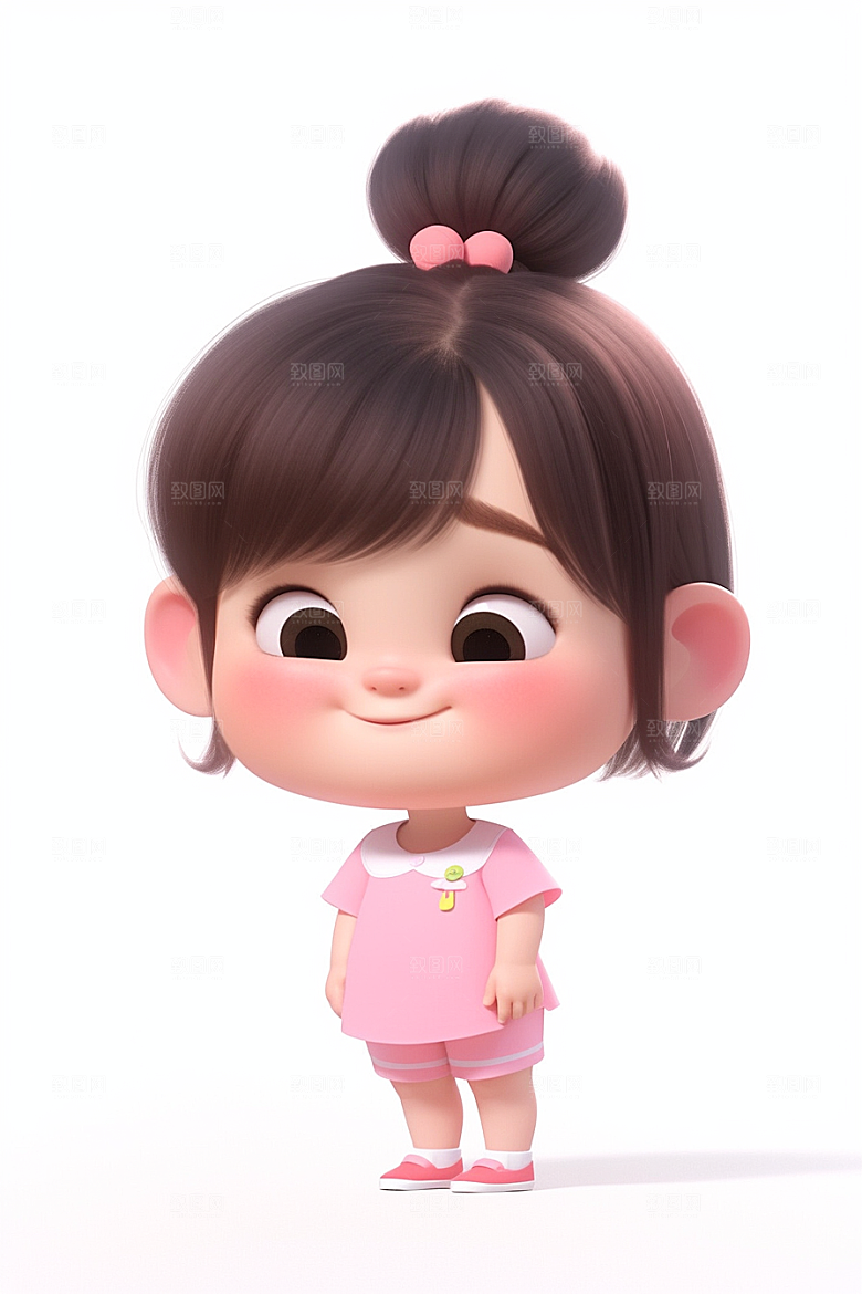 快乐儿童童真六一儿童节模型