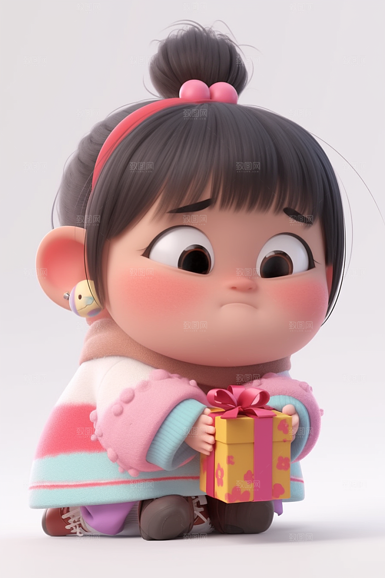 快乐儿童3D立体模型