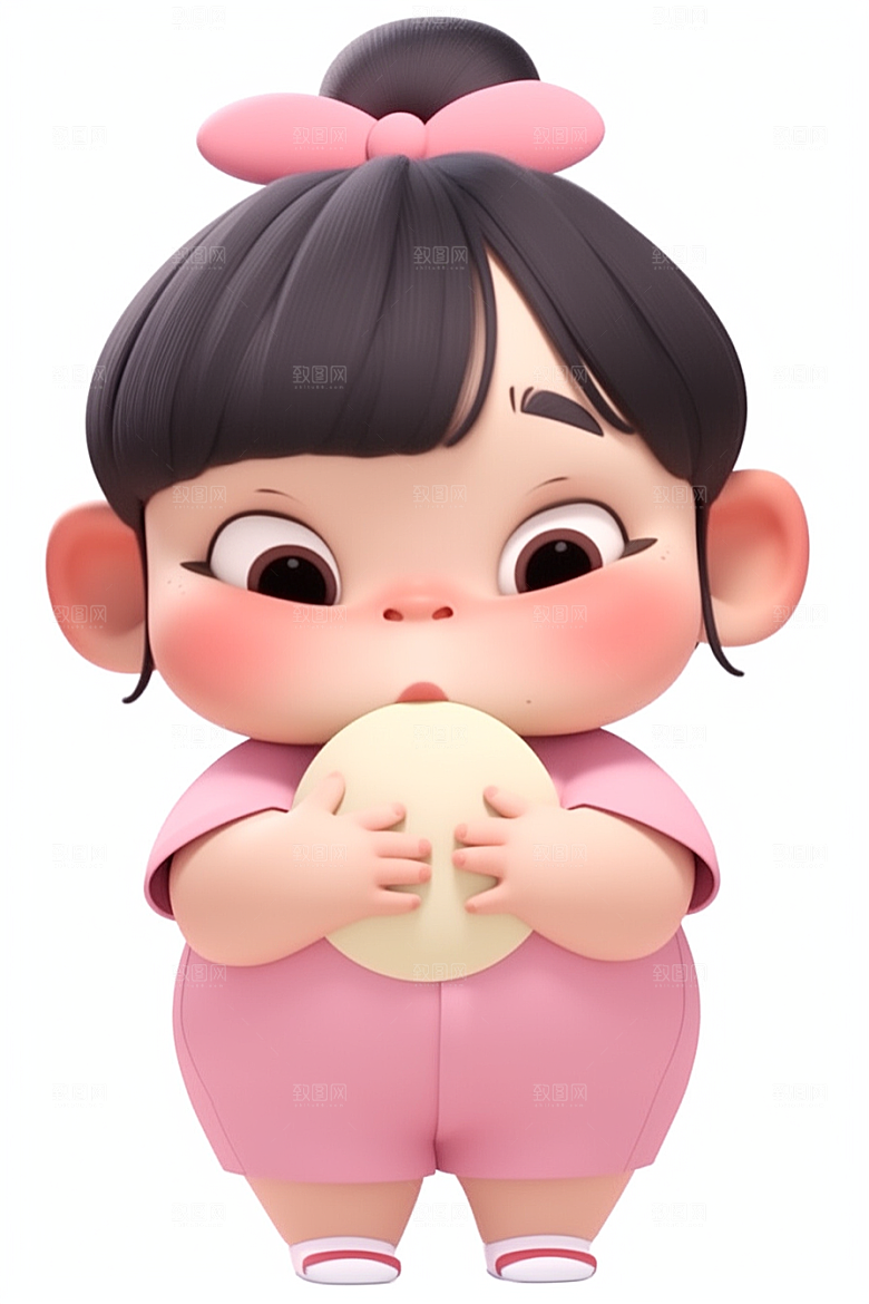 快乐儿童IP3D模型