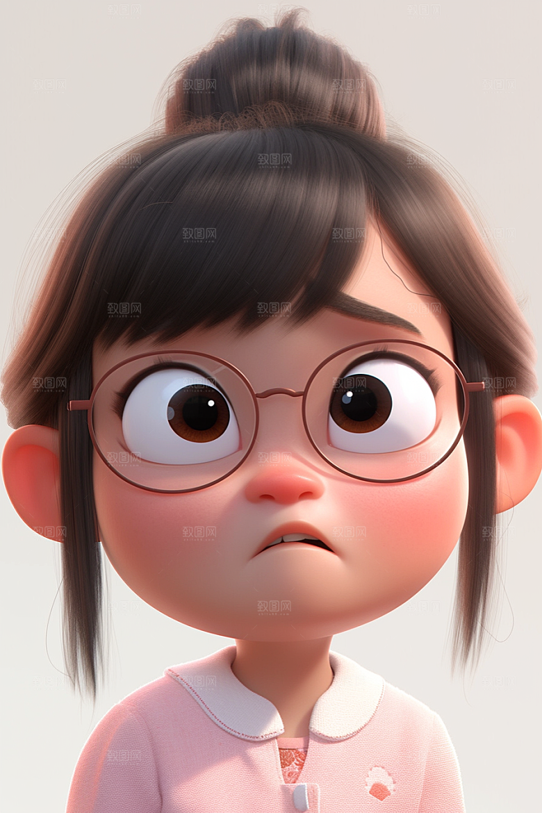 快乐儿童童真卡通模型