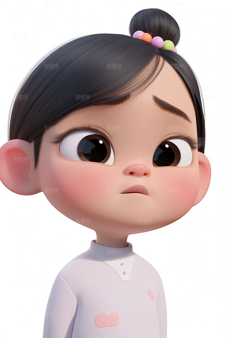 快乐儿童人物可爱模型