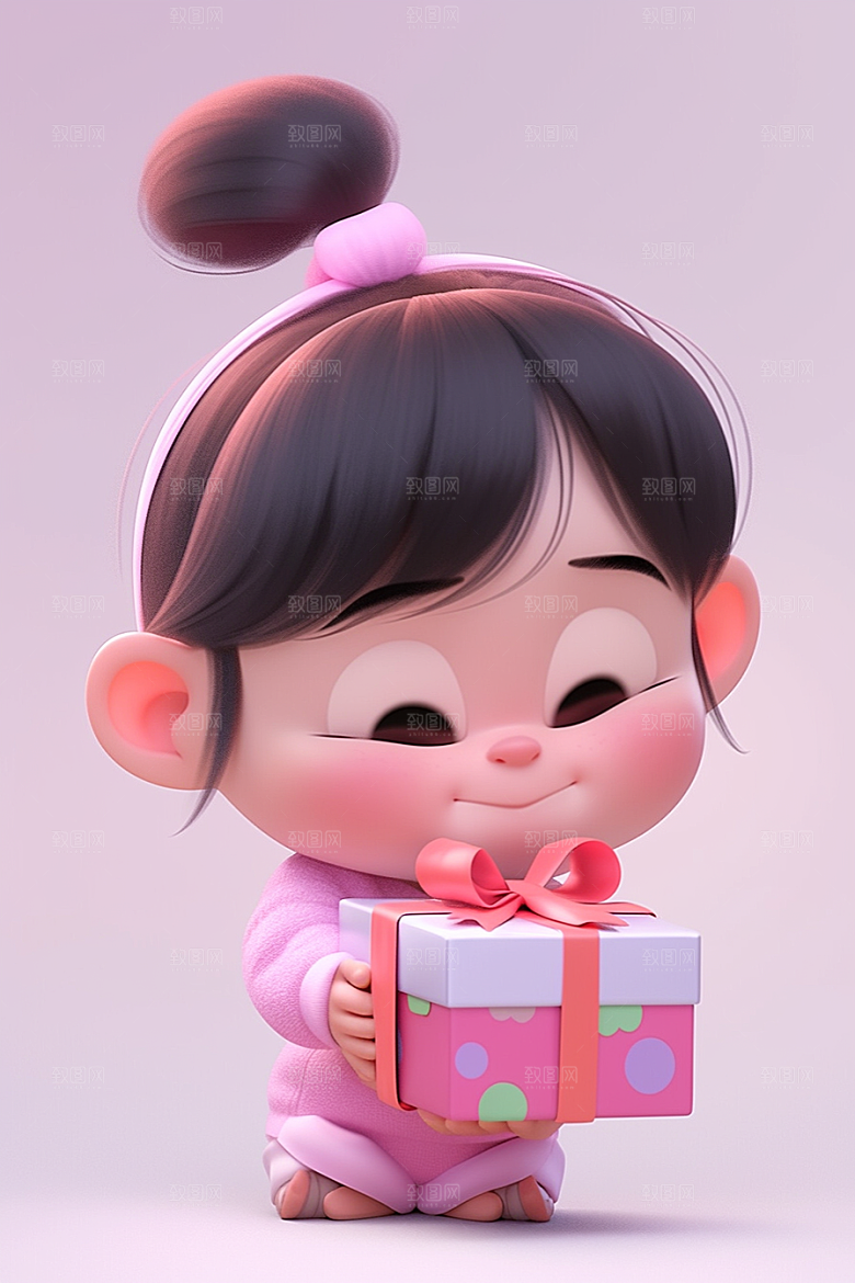 快乐儿童IP卡通模型