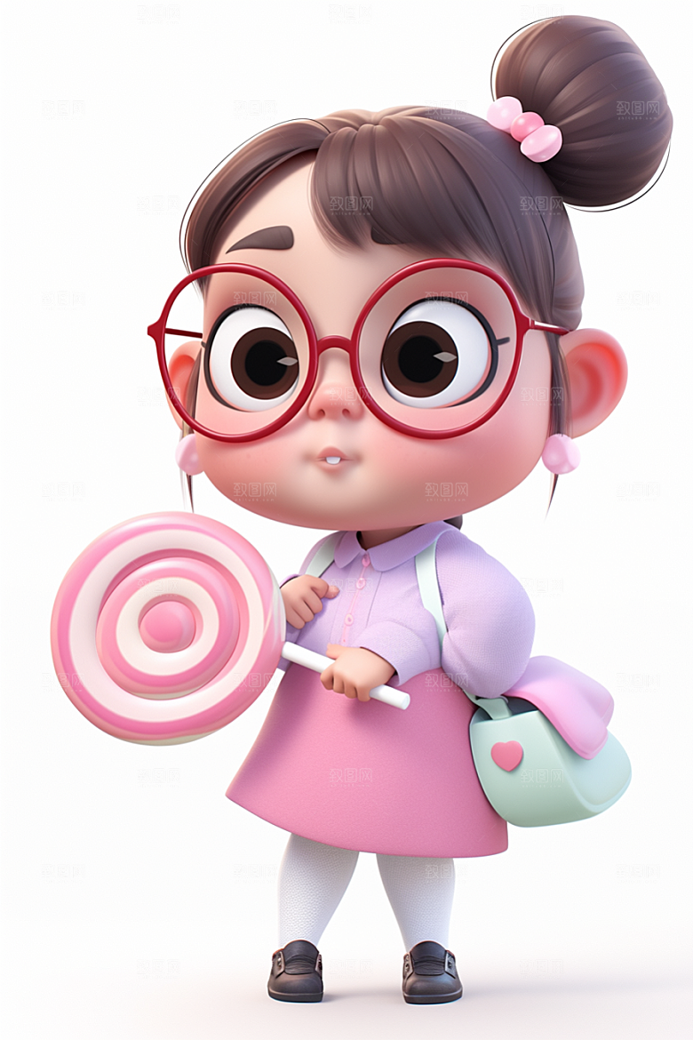 快乐儿童IP可爱模型