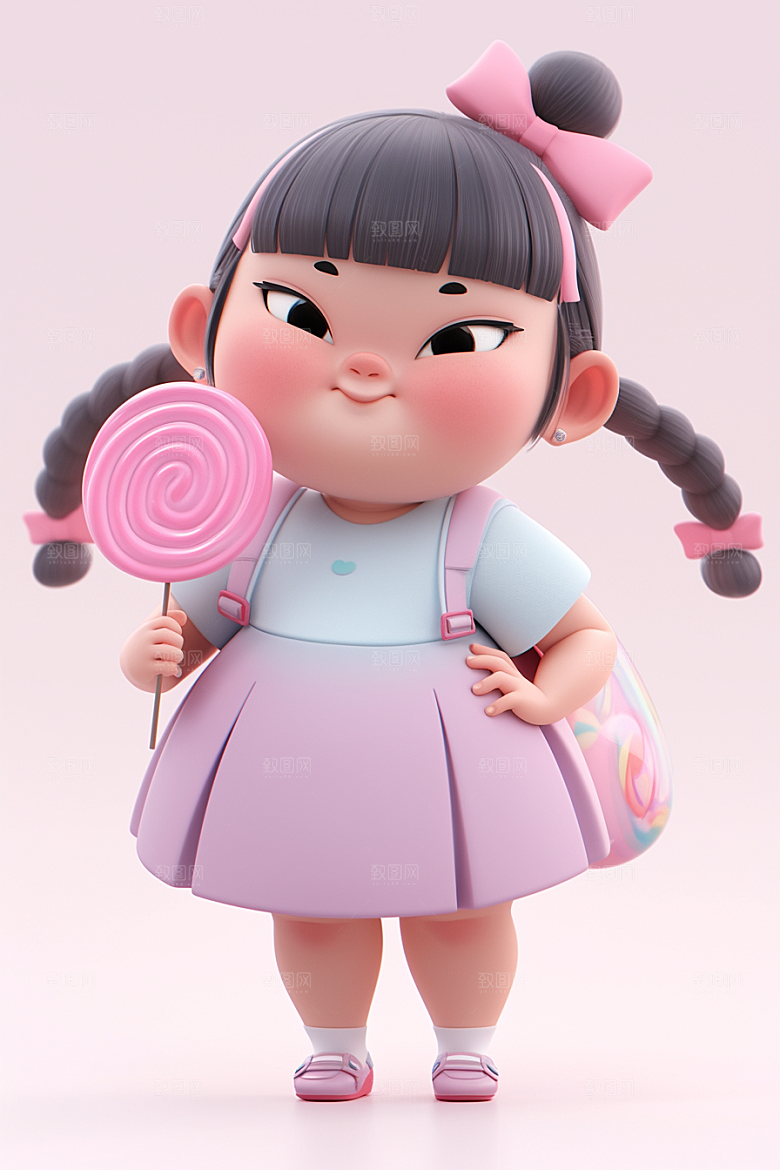 快乐儿童童真六一儿童节模型