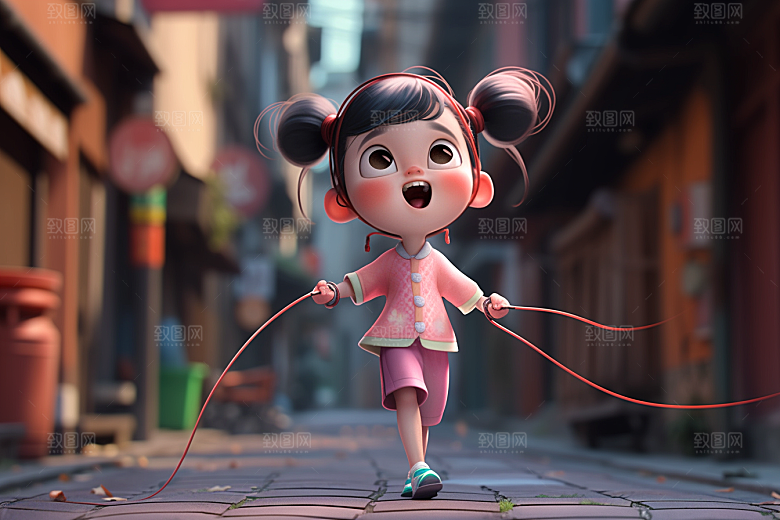 快乐儿童3D童趣模型