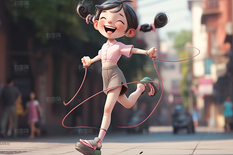 快乐儿童立体人物模型