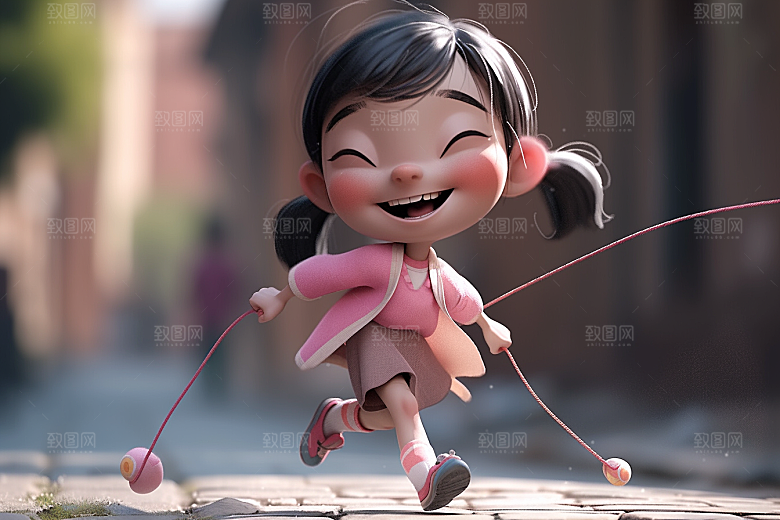 快乐儿童童趣孩童模型