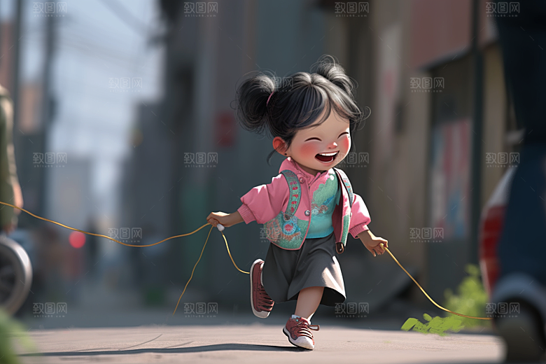 快乐儿童童趣形象模型