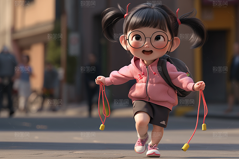 快乐儿童童趣孩童模型
