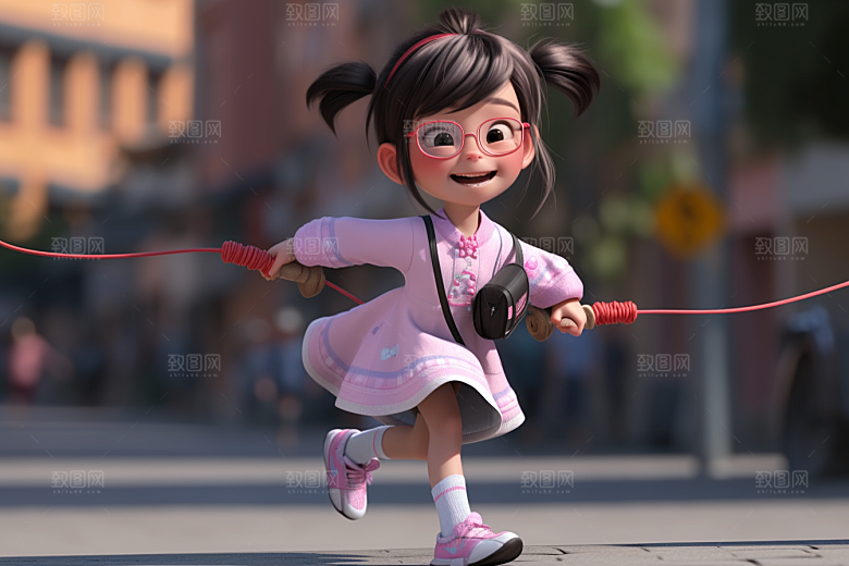 快乐儿童IP3D模型