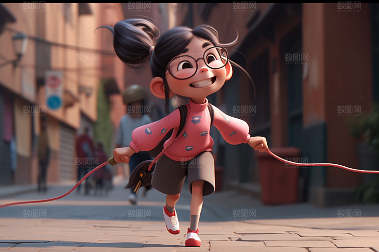 快乐儿童3D童真模型