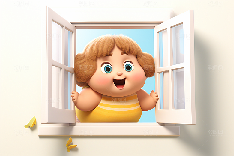 快乐儿童3D童真模型