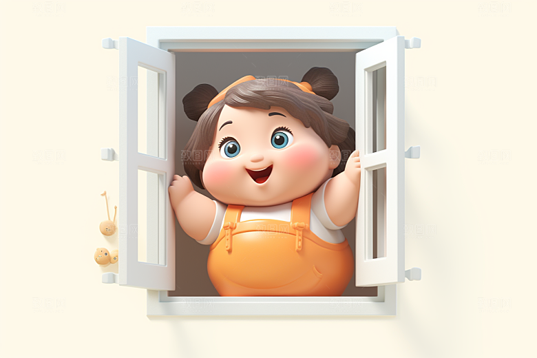 快乐儿童六一儿童节3D模型