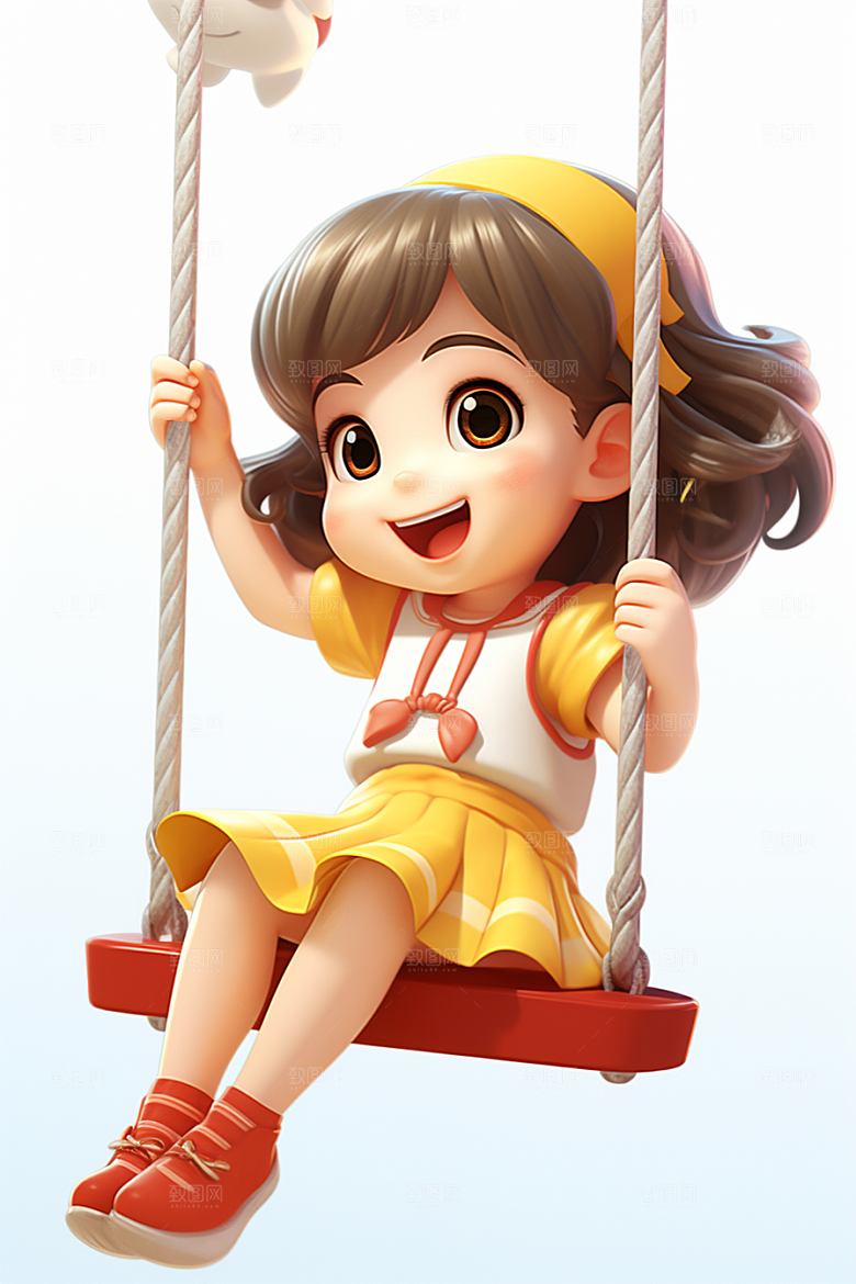 快乐儿童立体六一儿童节模型