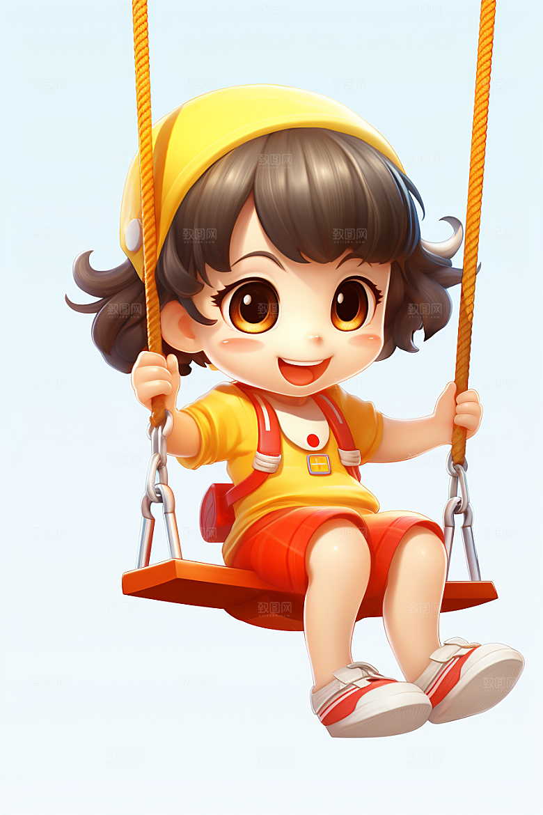 快乐儿童3D立体模型