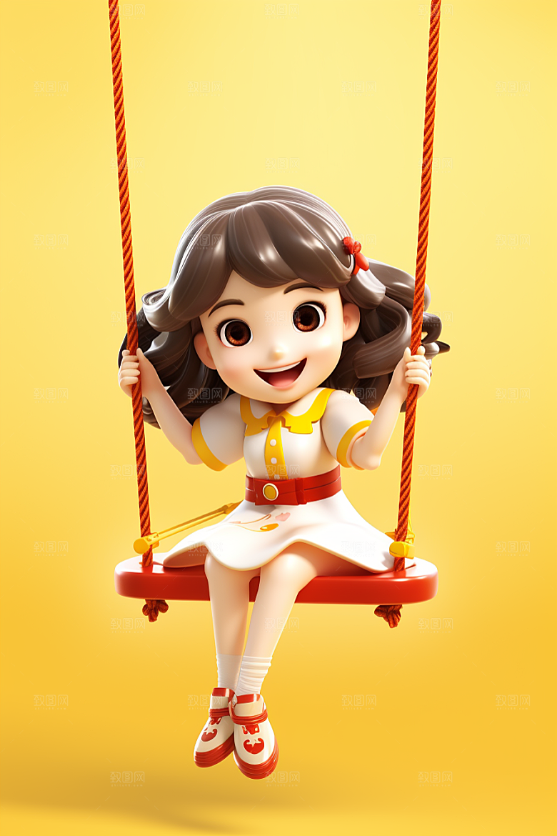 快乐儿童IP童趣模型