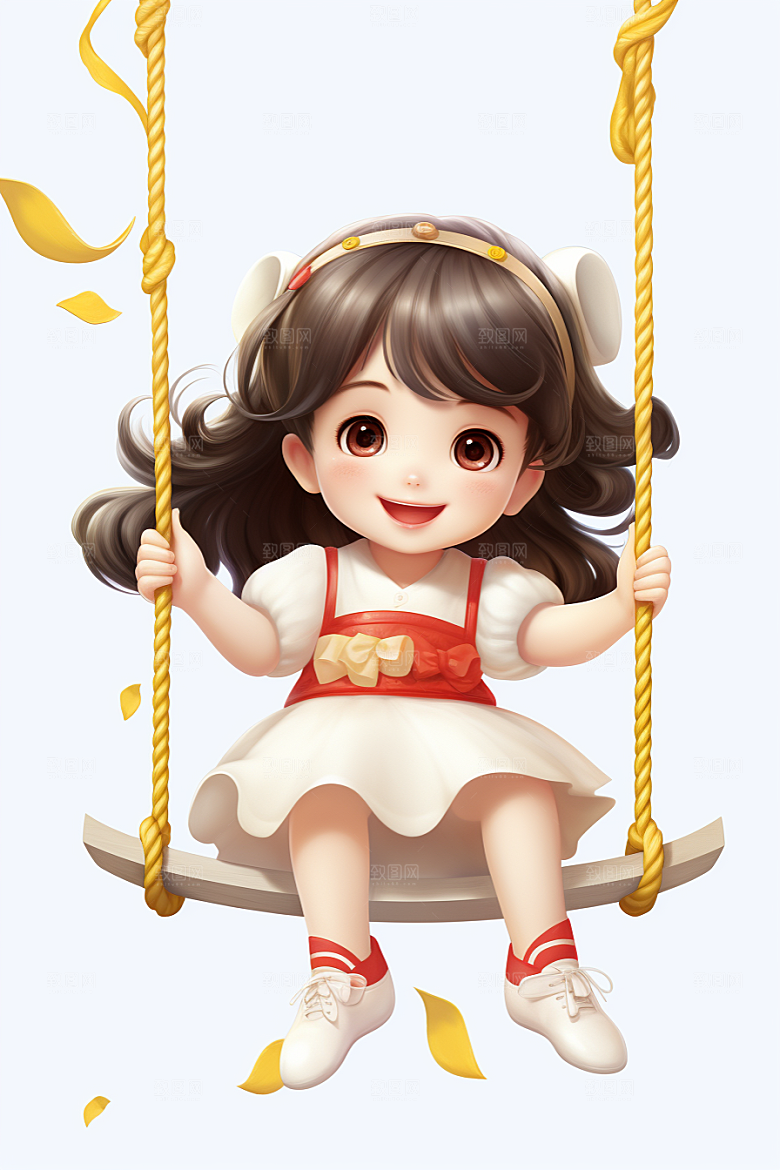 快乐儿童立体3D模型
