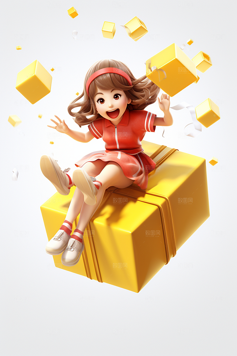 快乐儿童童真童趣模型