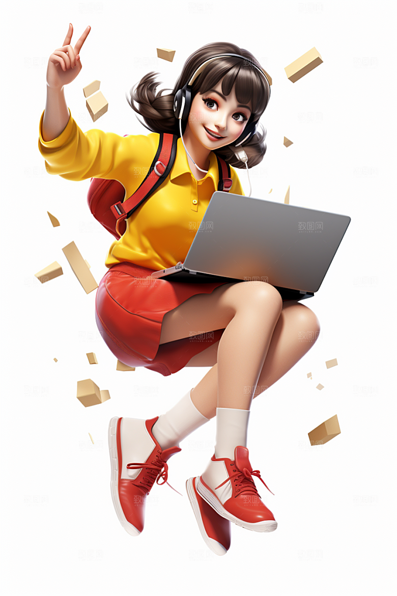 快乐儿童童趣可爱模型