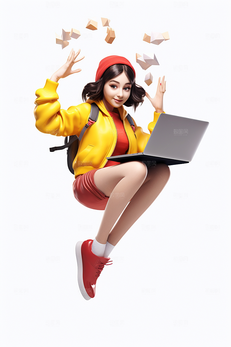 快乐儿童卡通六一儿童节模型