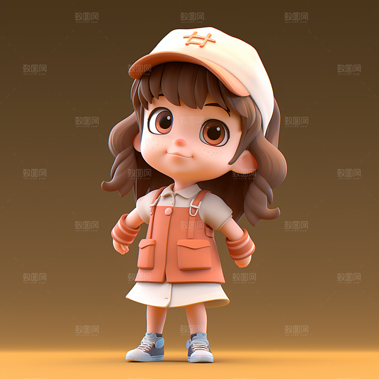 快乐儿童3D六一儿童节模型