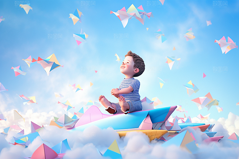 快乐儿童童趣立体模型