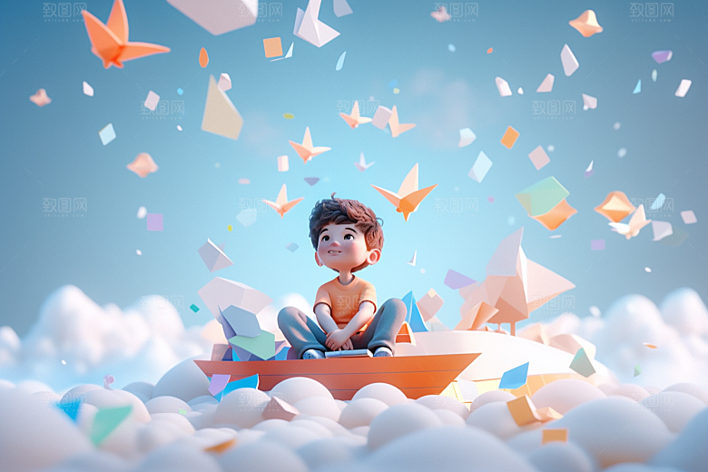 快乐儿童3D童趣模型