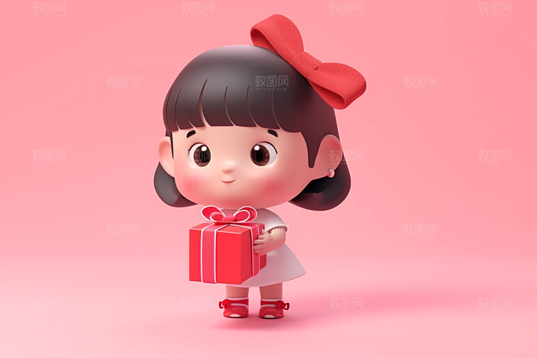 快乐儿童六一儿童节童趣模型